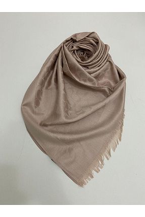 شال صورتی زنانه ابریشم Ela Şal - کد 781627899