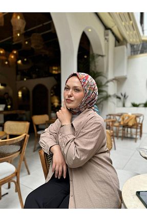 دستمال گردن رنگی زنانه ویسکون locella - کد 885151230