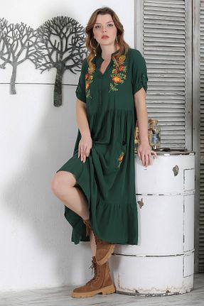 لباس سبز زنانه بافتنی Chiccy - کد 885158862