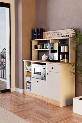کابینت چند منظوره قهوه ای Suntalam Evdemo - کد 885175677