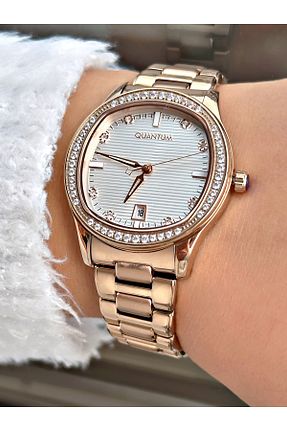 ساعت مچی متالیک زنانه 31-35 میلی متر Quantum - کد 871285454