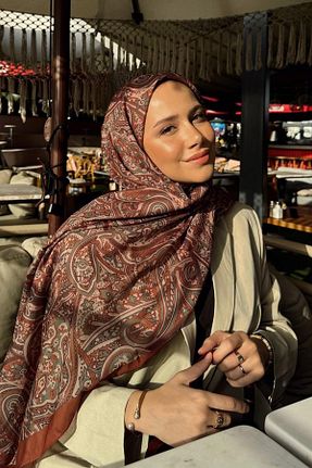 شال رنگی زنانه پنبه ای carell - کد 885177250