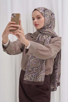 شال رنگی زنانه پنبه ای carell - کد 885176115