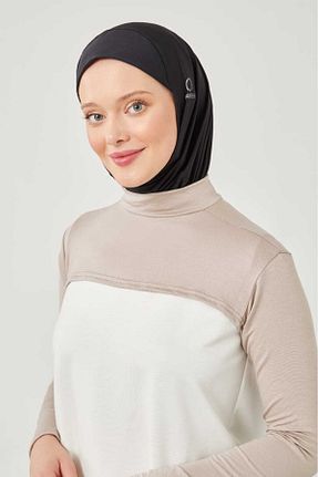 بادی حجاب طوسی زنانه بافت Melodi Scarf - کد 885205826