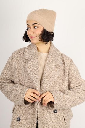 کلاه قهوه ای زنانه MinaCarin - کد 885265975