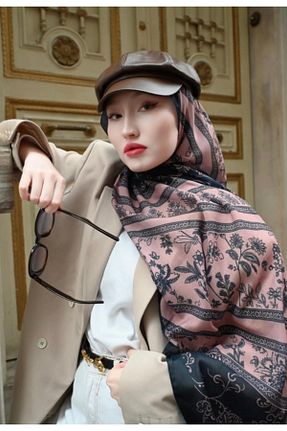 شال بژ زنانه پنبه ای Misa - کد 885296447