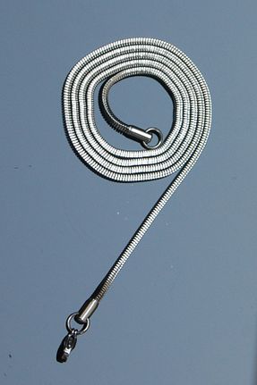 گردنبند استیل ( فولاد ) طوسی زنانه استیل (فولاد) Rua Jewelry - کد 885323410