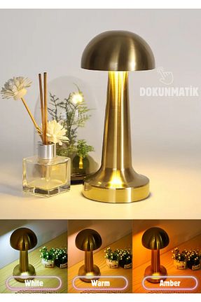 چراغ مطالعه / رومیزی زرد فلزی Unichrome - کد 872444646