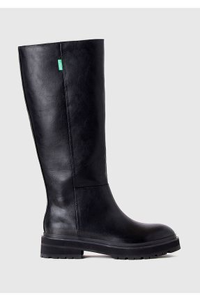 چکمه مشکی زنانه پارچه ای United Colors of Benetton - کد 885354215