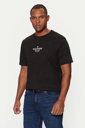 تیشرت مشکی مردانه رگولار Tommy Hilfiger - کد 883587313
