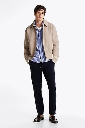 شلوار سرمه ای مردانه پنبه ای Tommy Hilfiger - کد 886741499
