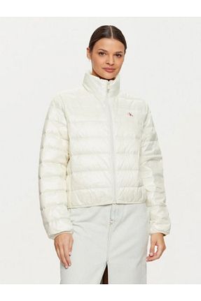 کاپشن سفید زنانه رگولار Calvin Klein - کد 885380143