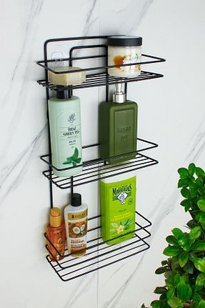 نظم دهنده حمام مشکی استیل ضد زنگ HIMY SHOP - کد 885379713