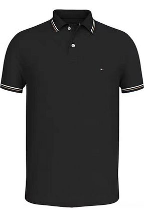 پولوشرت مشکی مردانه پنبه ای Tommy Hilfiger - کد 882152110