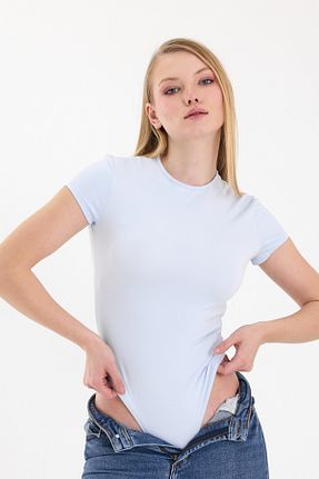 بادی آبی زنانه دو سینه ZACHARIUZ - کد 824017768
