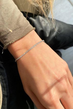 دستبند نقره زنانه 925 عیار Spossy Silver Jewelry - کد 885410462