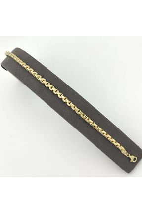 دستبند طلا زرد زنانه 14 عیار byBurak GOLD - کد 885409839