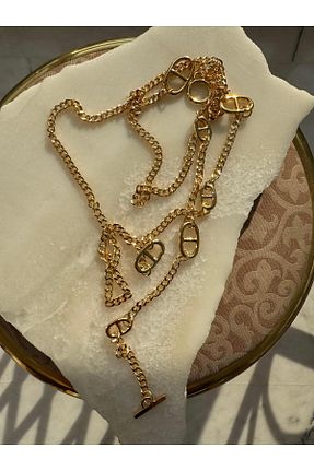 گردنبند استیل ( فولاد ) رنگی زنانه استیل (فولاد) popcouturetr - کد 885417007
