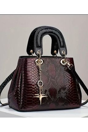 کیف دستی زرشکی زنانه سایز متوسط ALİVİONS - کد 885274993
