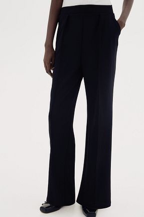 شلوار مشکی زنانه پنبه ای H&M - کد 858375673