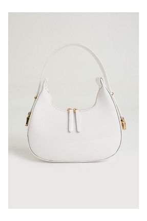 کیف دوشی سفید زنانه چرم مصنوعی UCCELLO - کد 885492150