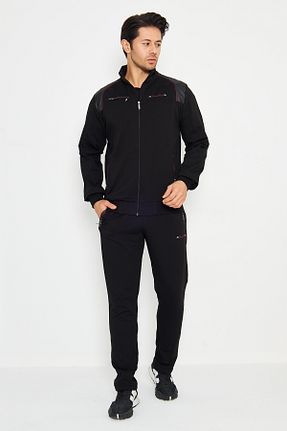 ست گرمکن مشکی مردانه پنبه ای TRENDHİLL - کد 343020820