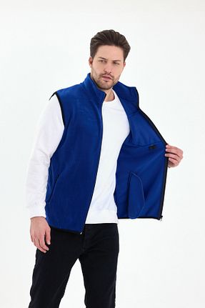 جلیقه اسپرت سرمه ای مردانه رگولار monox - کد 885496901