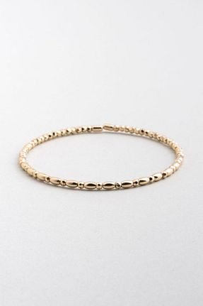 دستبند نقره زرد زنانه 925 عیار So Chic - کد 885511190