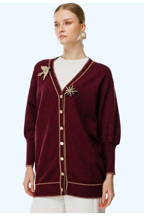 رویه حجاب زرشکی زنانه رگولار Ghisa - کد 885496379