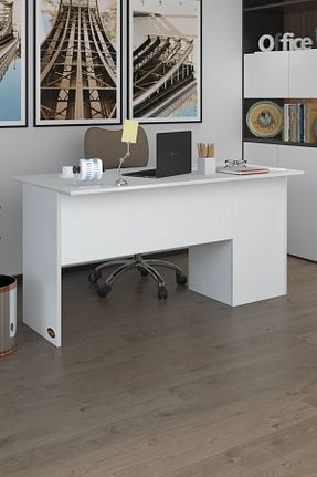 میز اداری سفید 75 سانتی متر Kenzlife - کد 800053064
