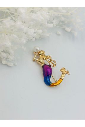 سنجاق سینه رنگی زنانه فلزی MyladyAccessoriess - کد 885495534