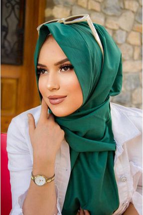 کلاه شنای حجاب سبز زنانه Aişe Tesettür - کد 748041341