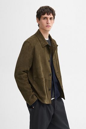کت خاکی مردانه رگولار Massimo Dutti - کد 885522908