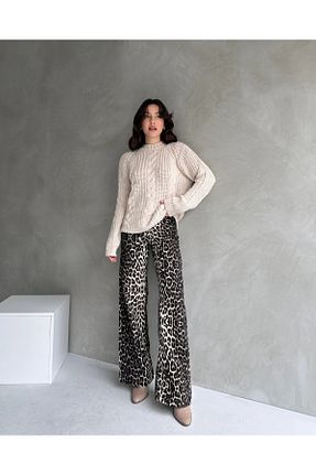 شلوار رنگی زنانه پنبه ای Çiğdemce Giy - کد 884965055