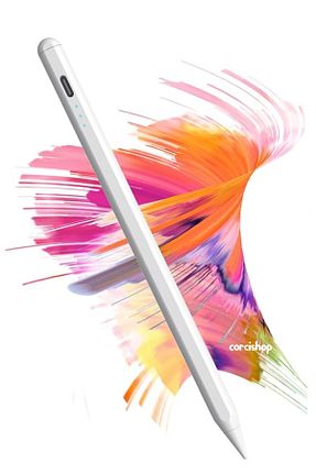 قلم تبلت سفید corcishop - کد 885559885