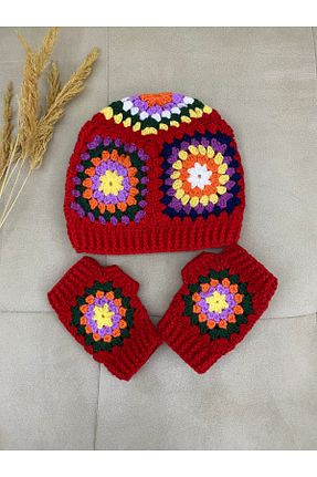 کلاه پشمی رنگی زنانه MESKSTORE - کد 885559536