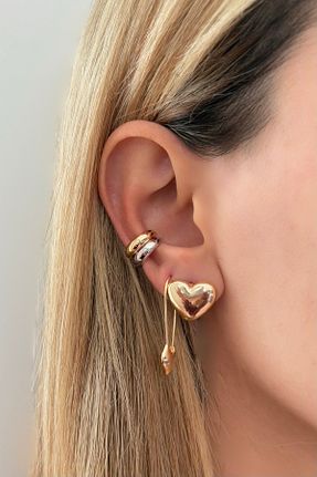 گوشواره غضروفی جواهر مردانه برنجی Lavian Accessories - کد 885595876
