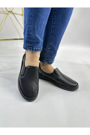 بابت مشکی زنانه چرم خالص PAMİR - کد 885634676