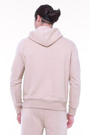 سوئیشرت بژ مردانه ساده CMZ COLLECTİON - کد 885654213