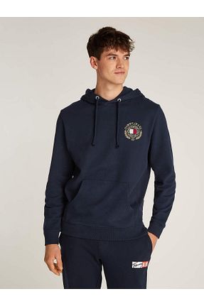 سوئیشرت آبی مردانه ساده Tommy Hilfiger - کد 885679773