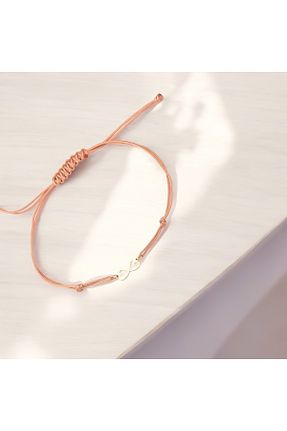دستبند طلا زرد زنانه 14 عیار Glorria - کد 851641899