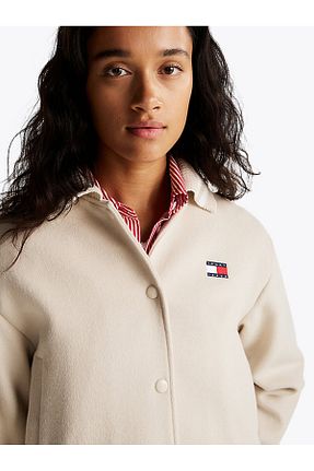 کت بژ زنانه رگولار Tommy Hilfiger - کد 885679465