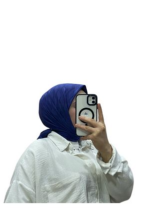 روسری آبی 90 x 90 LOSYANA - کد 885677921