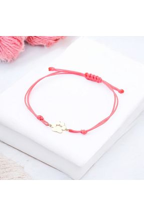 دستبند طلا رنگی زنانه 14 عیار Glorria - کد 851641414