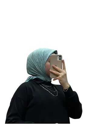 روسری سبز پنبه ای LOSYANA - کد 885677844