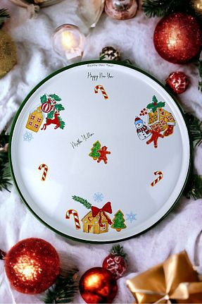 سینی سفید مینا İnci Emaye - کد 885681823