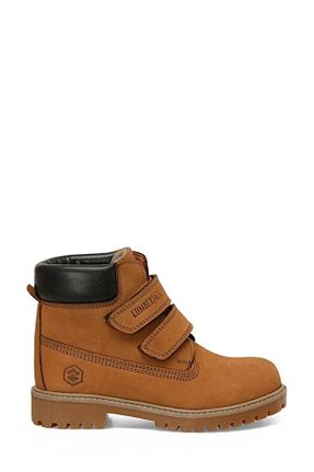 بوت / نیم بوت قهوه ای بچه گانه پاشنه تخت Lumberjack - کد 885685176