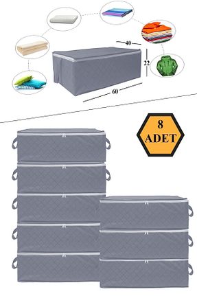خورجین طوسی خط کشی NUTEX - کد 774228020