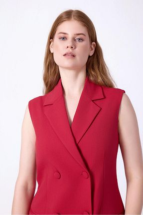لباس قرمز زنانه بافتنی Masha Kate - کد 885698755
