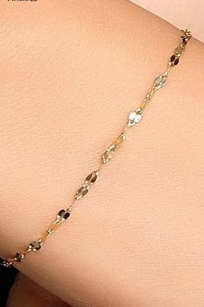 دستبند طلا زرد زنانه 14 عیار K KRAFTIVA JEWELRY - کد 885698722